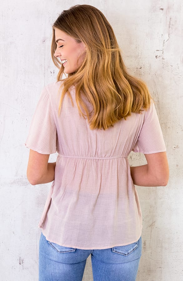 Ibiza Tassel Top Roze – shoparchief, foto 6