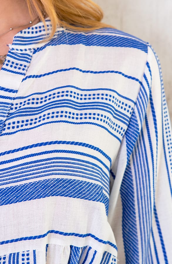 Kelim Tuniek Katoen Kobalt – shoparchief, foto 6