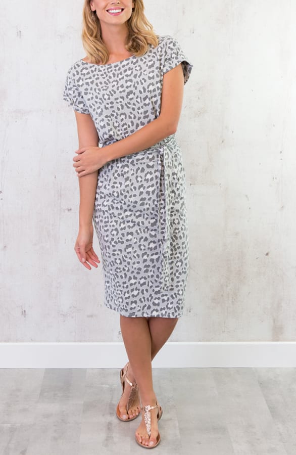 Leopard Jurk Grijs – shoparchief, foto 6