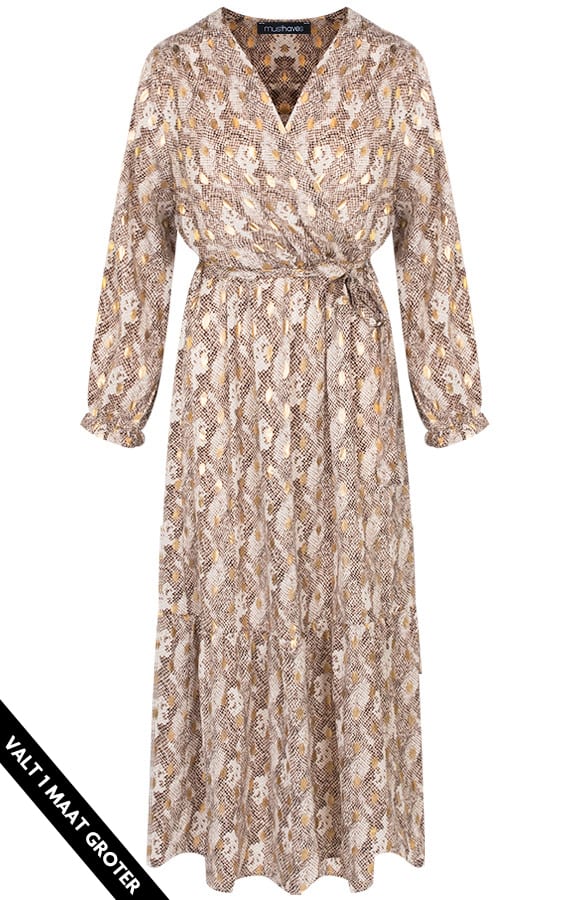 Maxi Jurk Snake Deluxe – shoparchief, foto 1