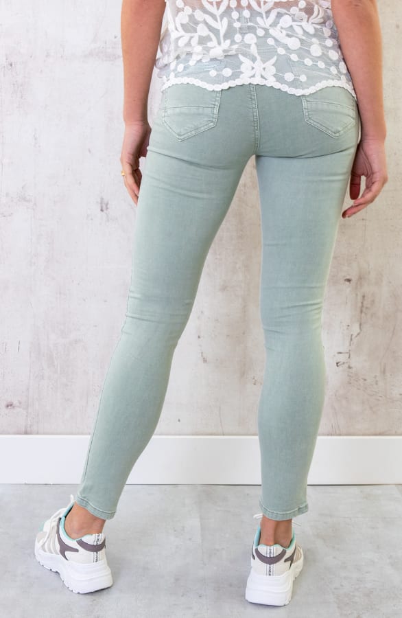 Broek Met Pailletten Mint – shoparchief, foto 3