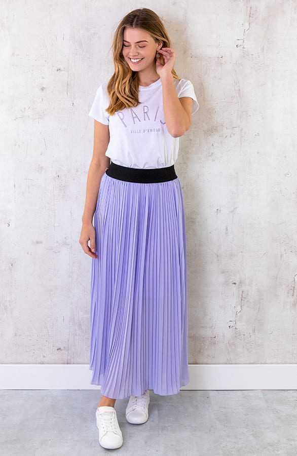 Plooirok Dames Lila – shoparchief, foto 2