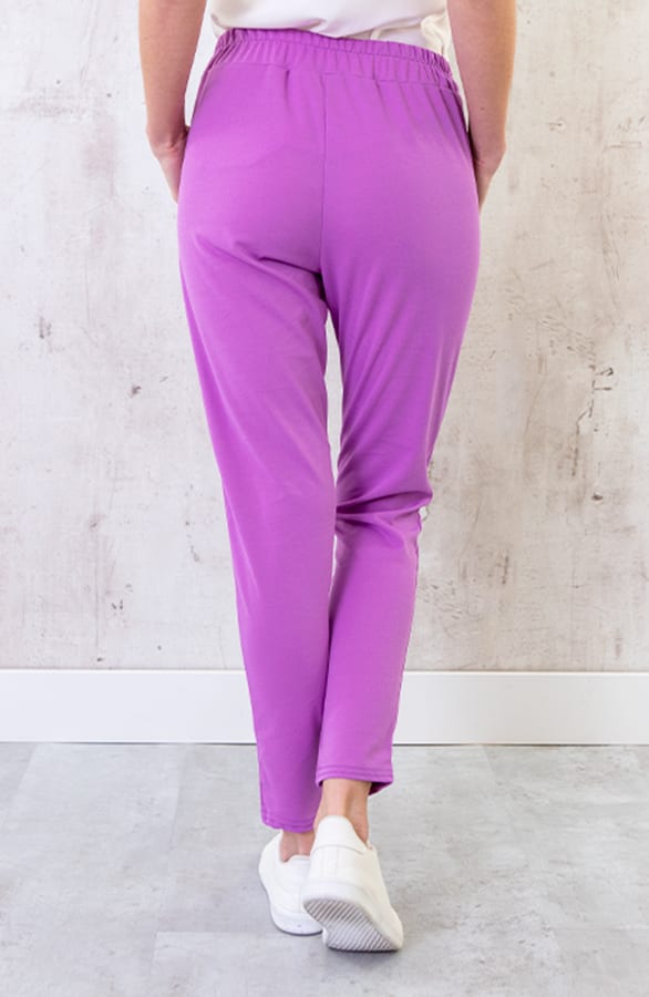 Strik Broek Basic Lila – shoparchief, foto 4