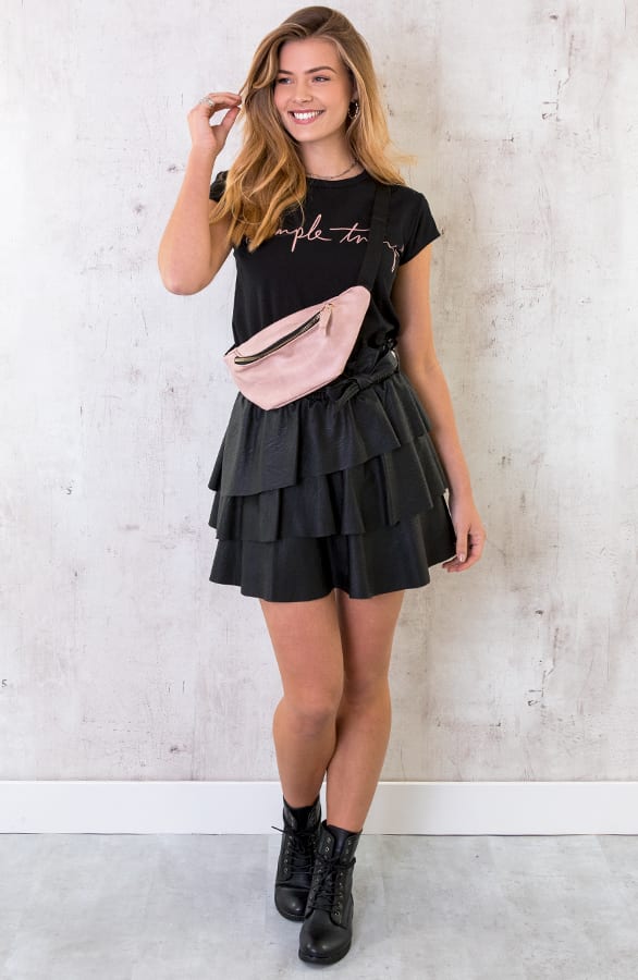 Bumbag Leer Roze – shoparchief, foto 3