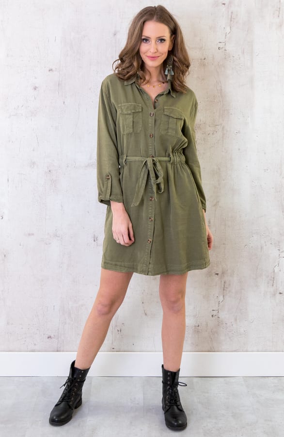 Denim Spijkerjurk Dames Army – shoparchief, foto 1