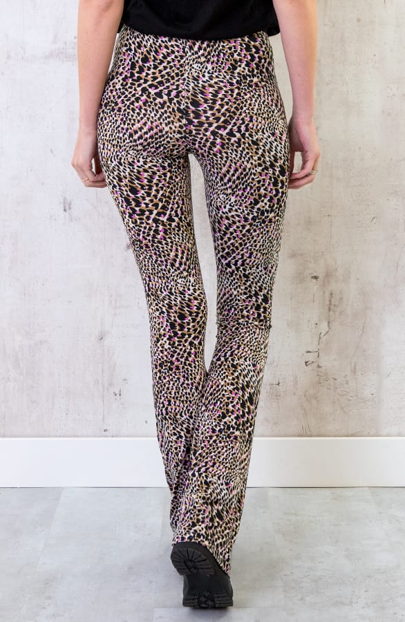 Flared Broek Panter Dames – shoparchief, foto 3