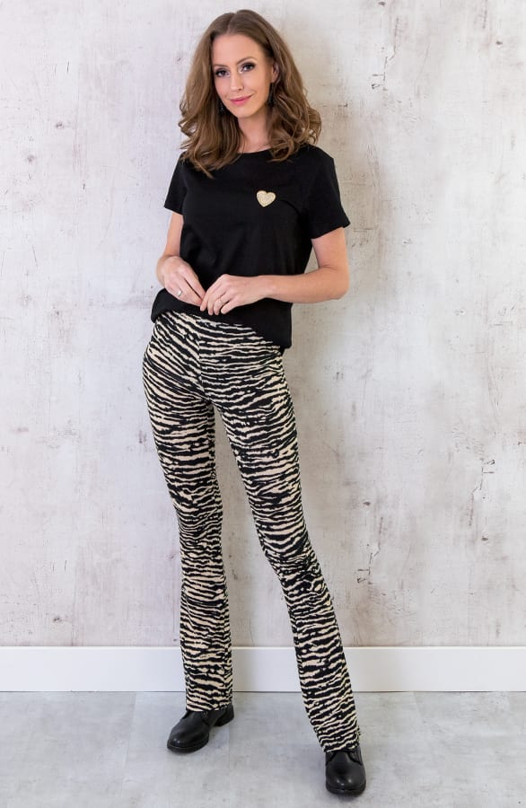 Flared Broek Zebra – shoparchief, foto 8