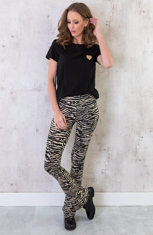Flared Broek Zebra – shoparchief, foto 4