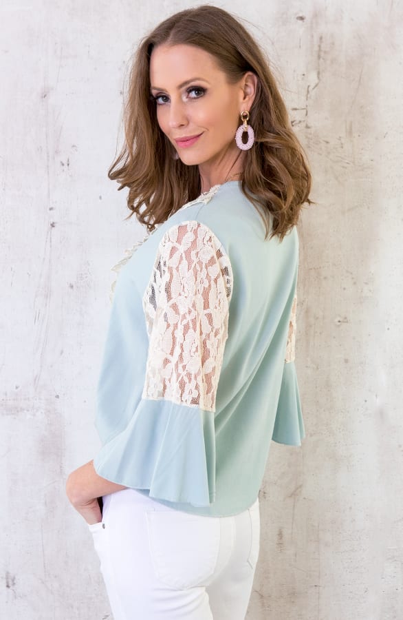 Ibiza Strik Top Babyblauw – shoparchief, foto 5