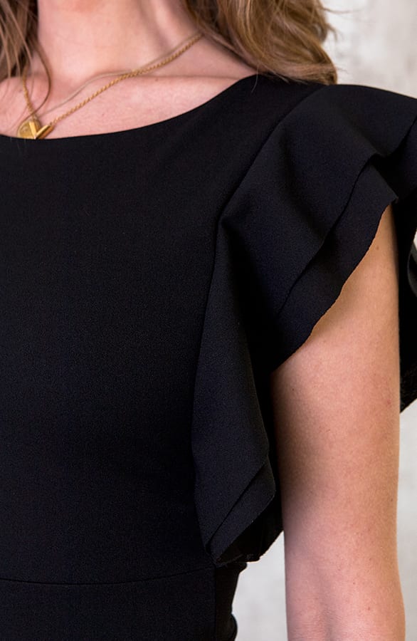 Jurk Met Ruches Deluxe – shoparchief, foto 5