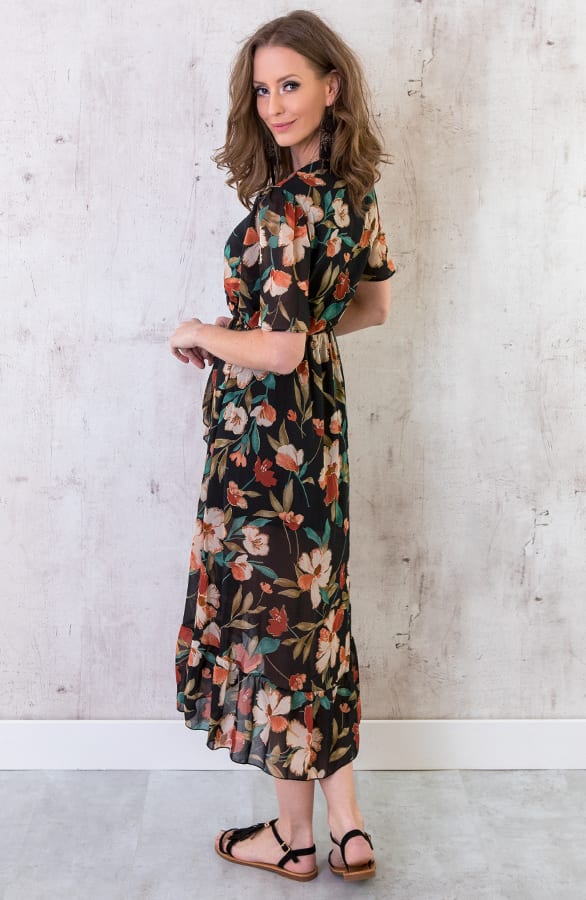 Midi Bloemen Jurk Dames – shoparchief, foto 6
