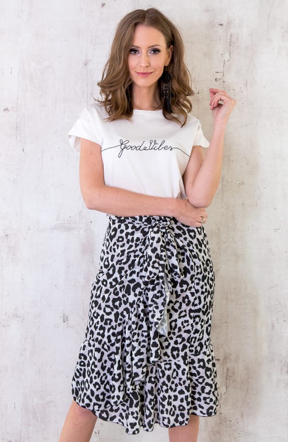 Panterprint Midi Rok – shoparchief, foto 3
