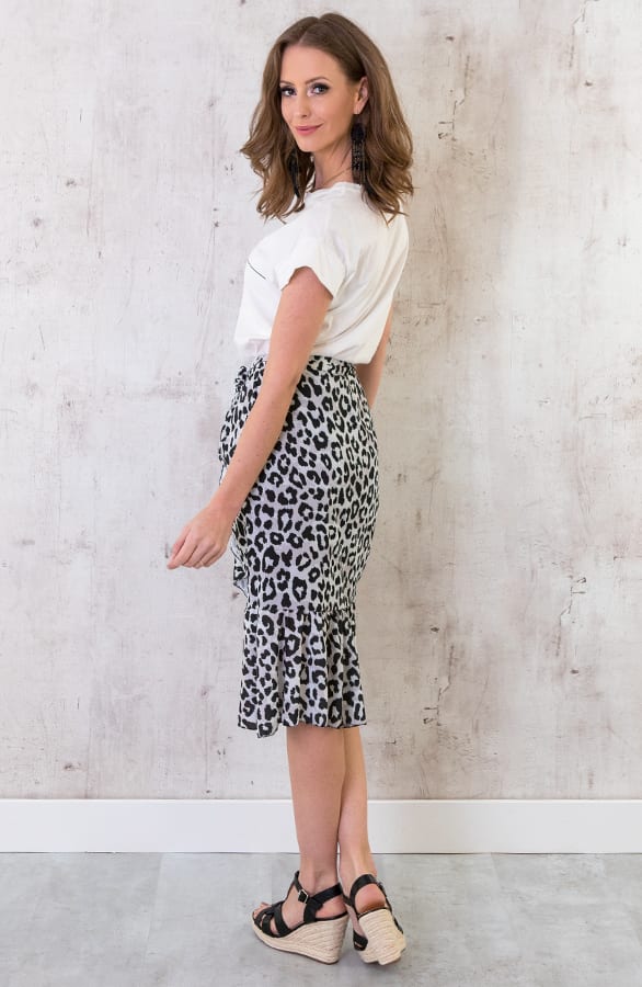 Panterprint Midi Rok – shoparchief, foto 4