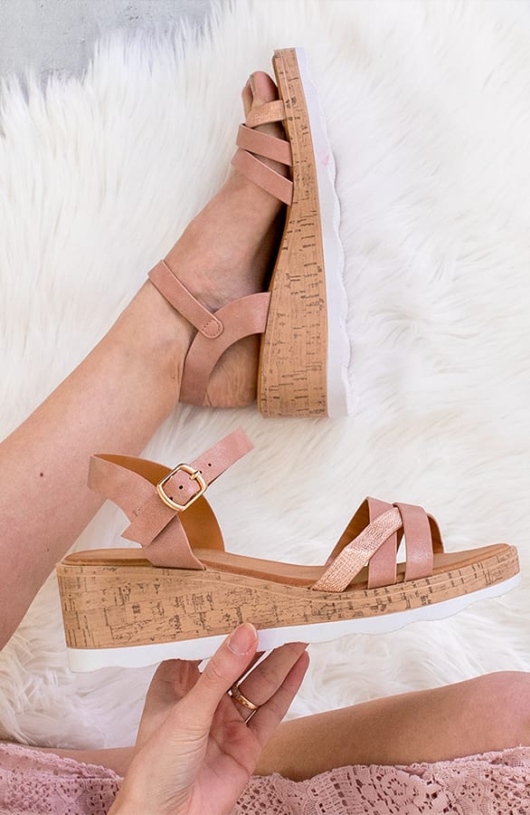Plateau Sandalen Roze – shoparchief, foto 2