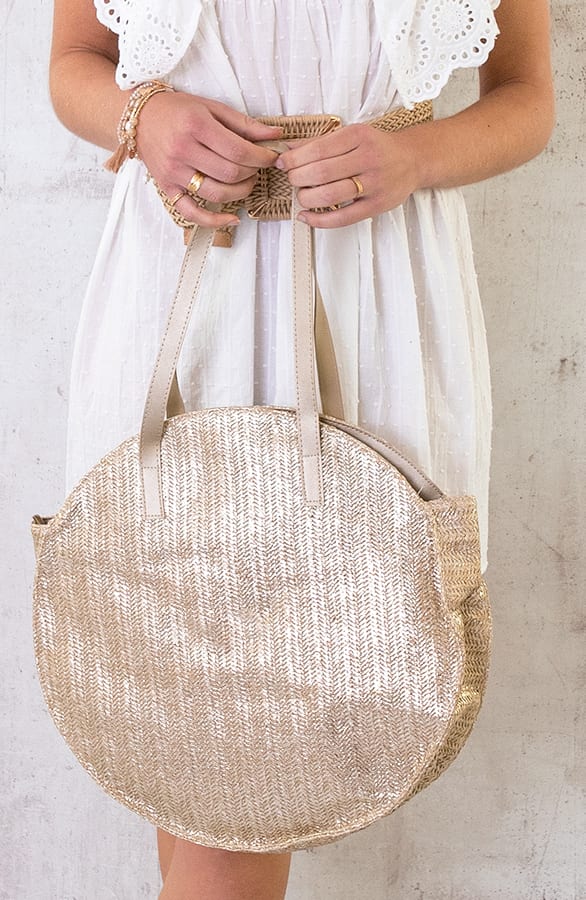 Ronde Tas Deluxe Goud – shoparchief, foto 1