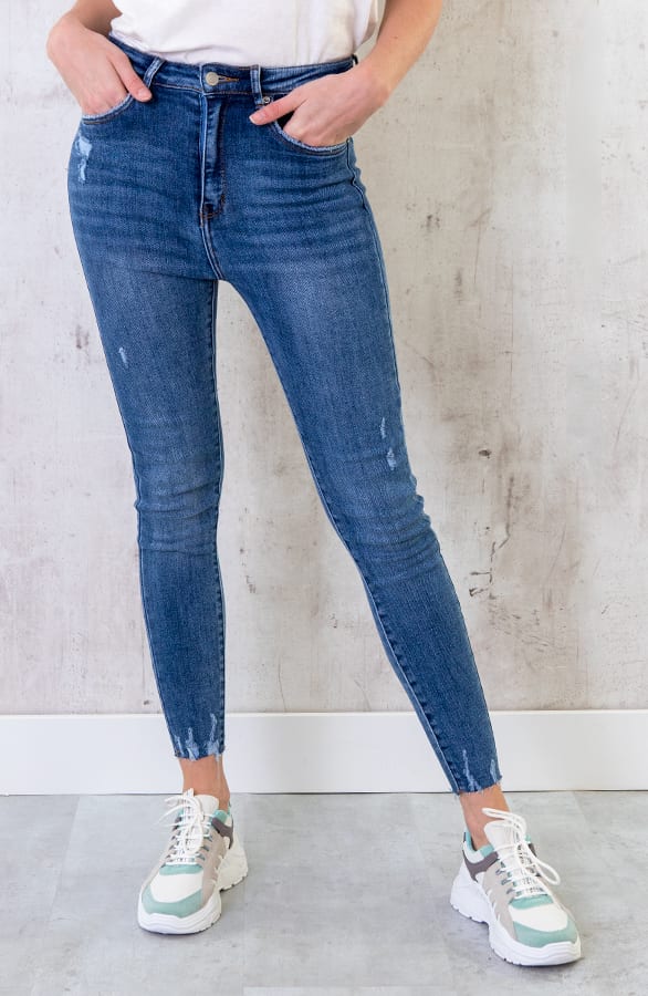 Skinny Spijkerbroek High Waist – shoparchief, foto 5