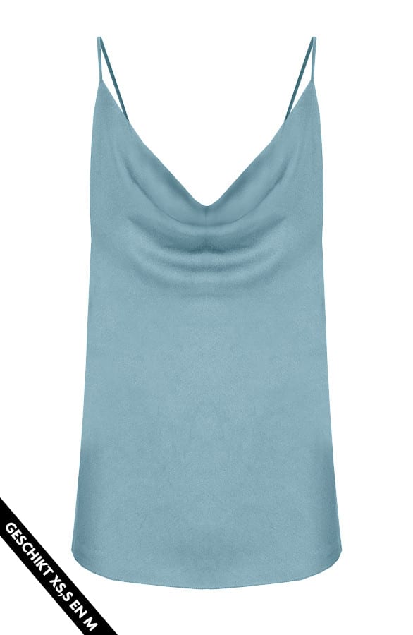 Spaghetti Top Waterval Turqouise – shoparchief, foto 1