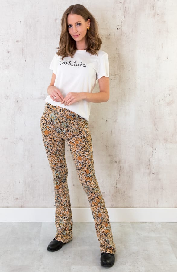 Oohlala Top Wit Zwart – shoparchief, foto 2