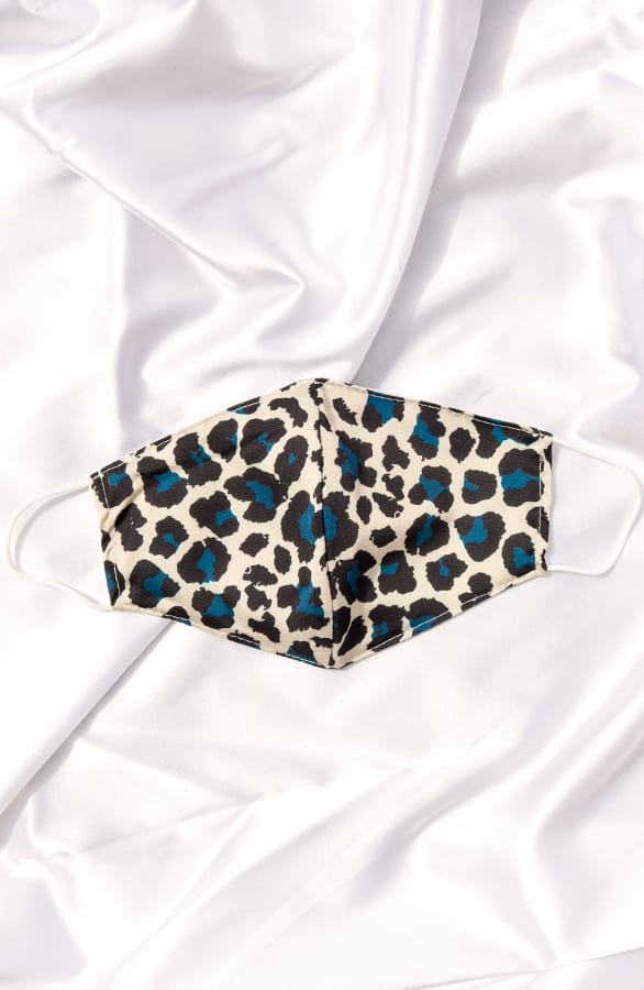 Mondkapje Leopard Creme – shoparchief, foto 1