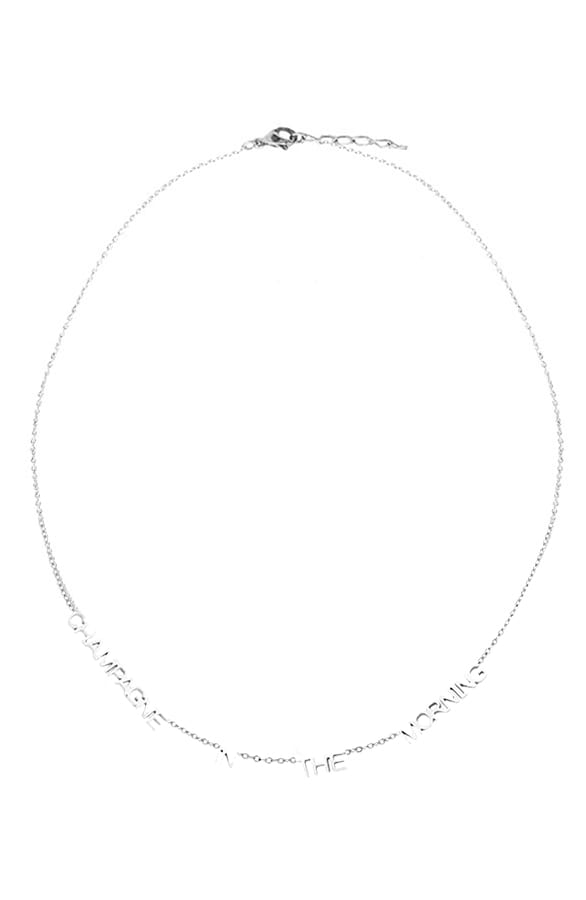 Quote Ketting Champagne Zilver – shoparchief, foto 1