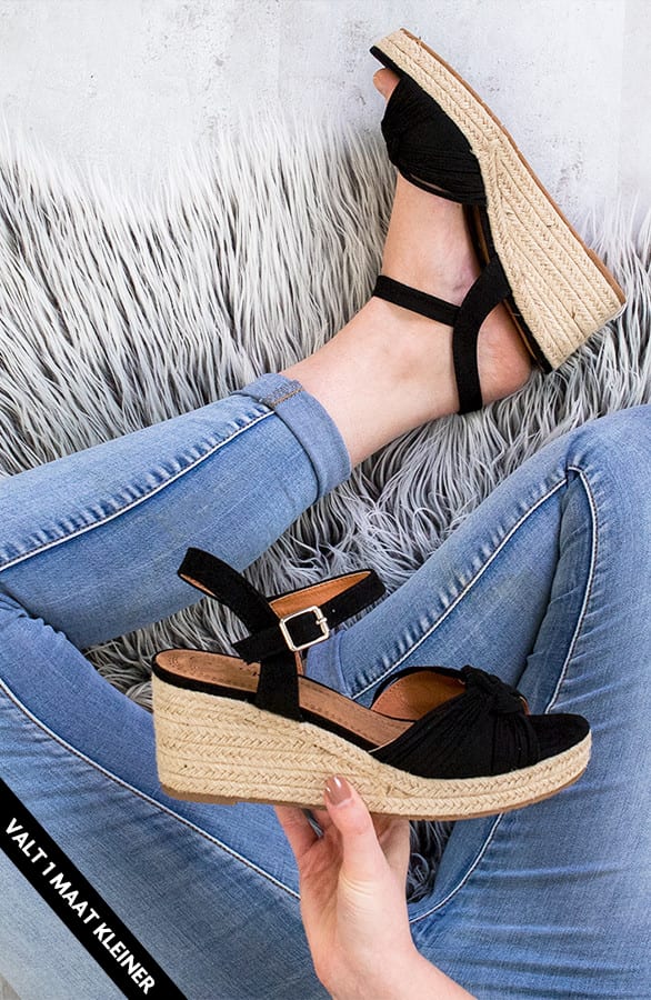 Suede Sleehakken Dames Zwart – shoparchief, foto 1