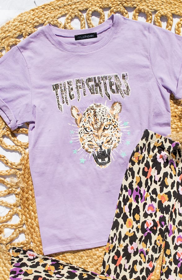 The Fighters Top Lila – shoparchief, foto 1