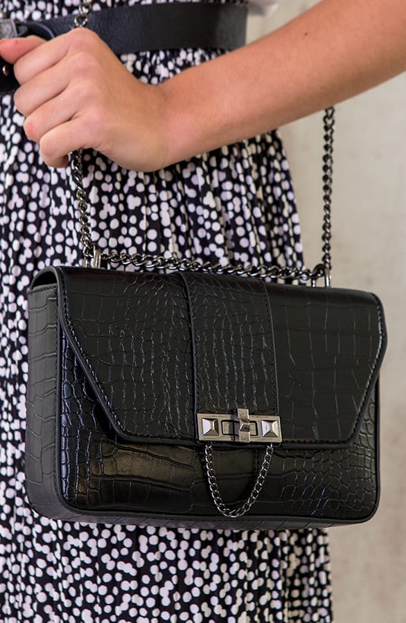 Chain Tas Snake Zwart – shoparchief, foto 1