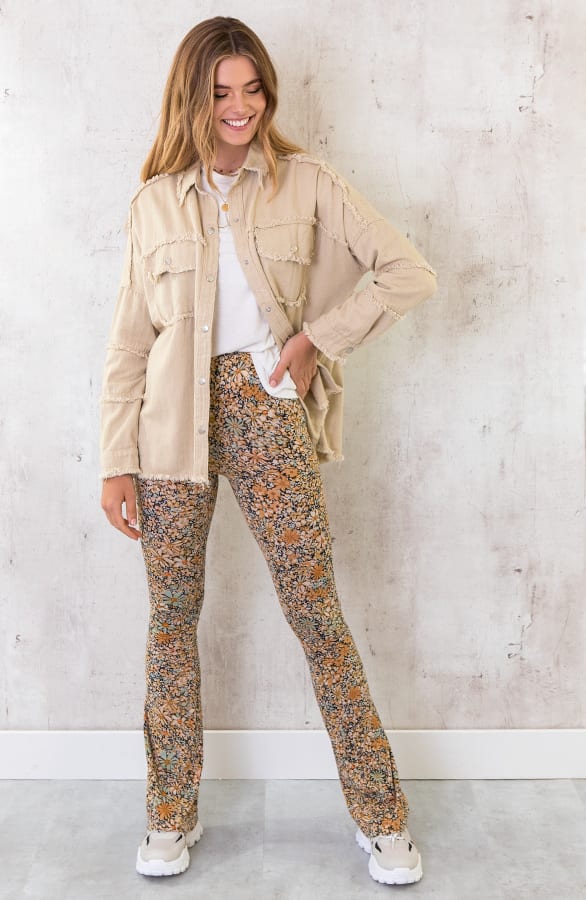 Ibiza Tassel Jacket Oversized Beige – shoparchief, foto 14