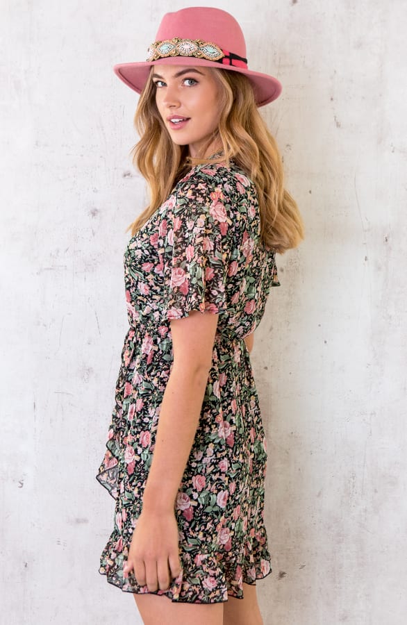 Omslag Jurk Bloemen Multicolor – shoparchief, foto 3