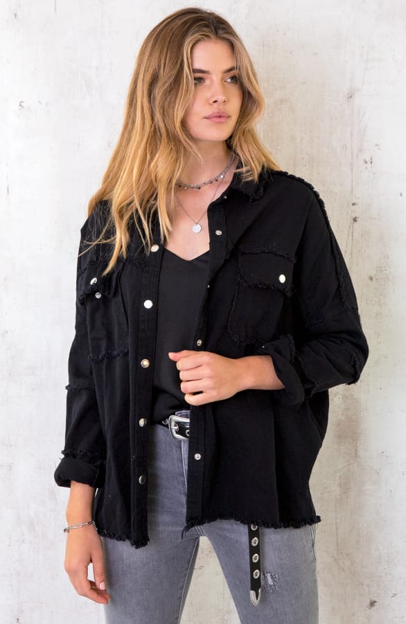Rock N Roll Jacket Zwart – shoparchief, foto 2