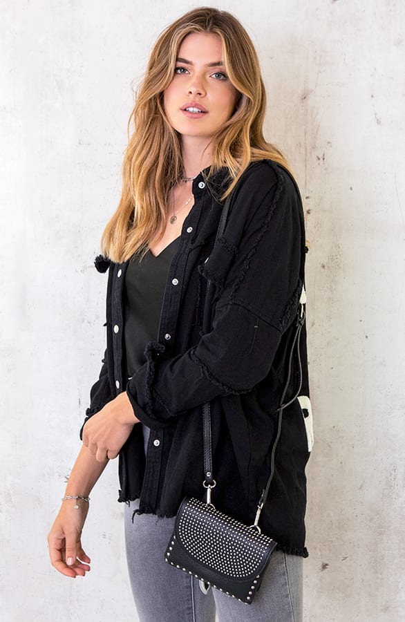Rock N Roll Jacket Zwart – shoparchief, foto 5