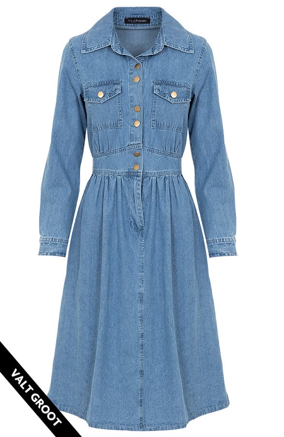 Spijkerjurk Dames – shoparchief, foto 1