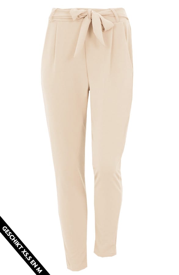 Strik Broek Basic Beige – shoparchief, foto 1
