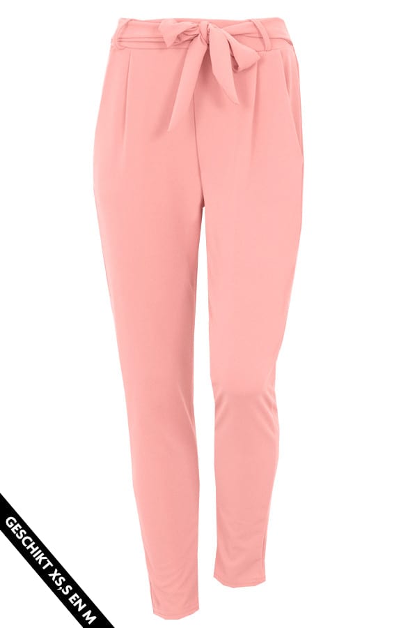 Strik Broek Basic Zalmroze – shoparchief, foto 1