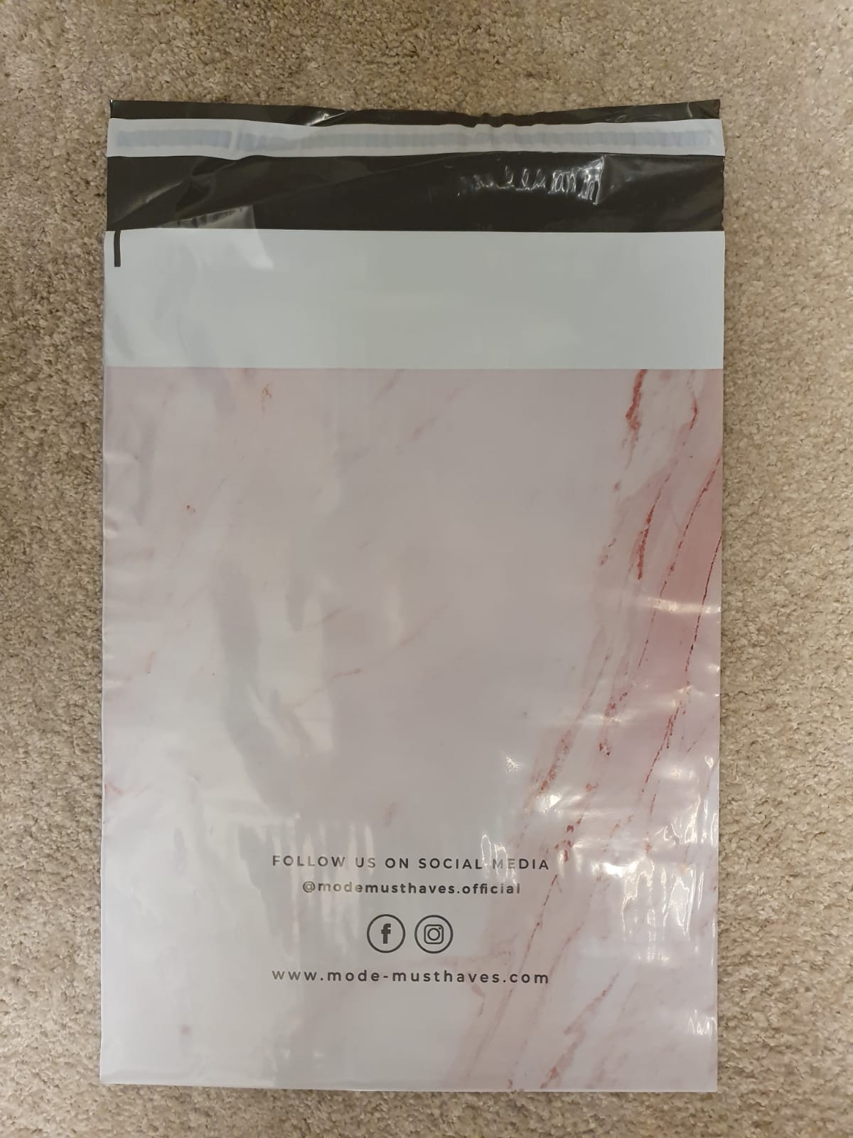 MM - plastic klein 32x43+7CM – shoparchief, foto 2