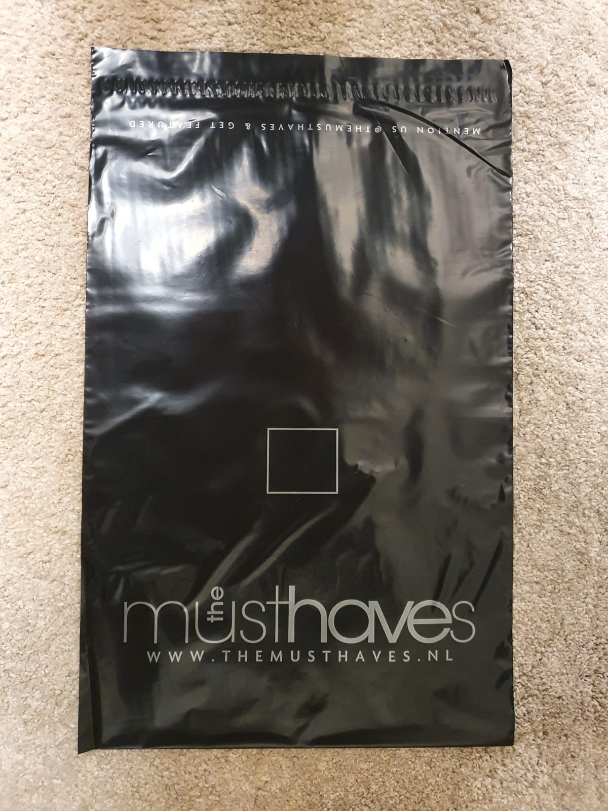 TMH - plastic klein 32x43+7CM – shoparchief, foto 1