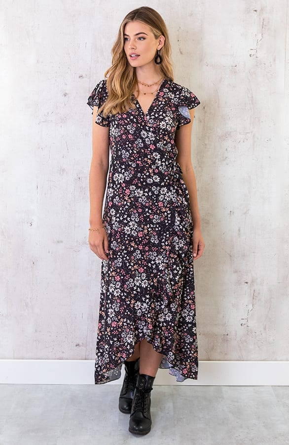 Jurk Met Bloemen Dames – shoparchief, foto 6