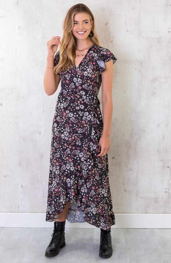 Jurk Met Bloemen Dames – shoparchief, foto 5