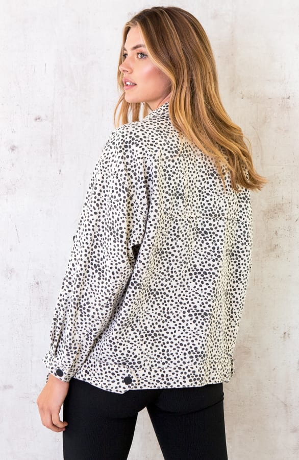 Cheetah Spijkerjas Beige – shoparchief, foto 3
