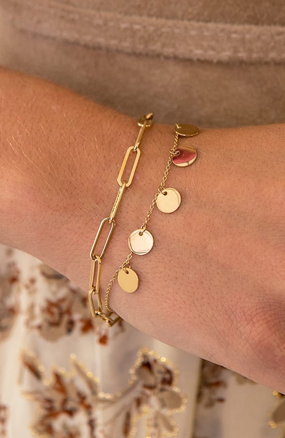 Coins Armband Dames Goud – shoparchief, foto 2