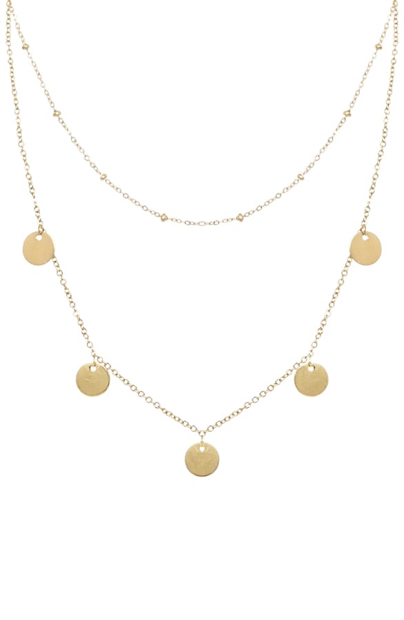 Coins Ketting Dames Goud – shoparchief, foto 1