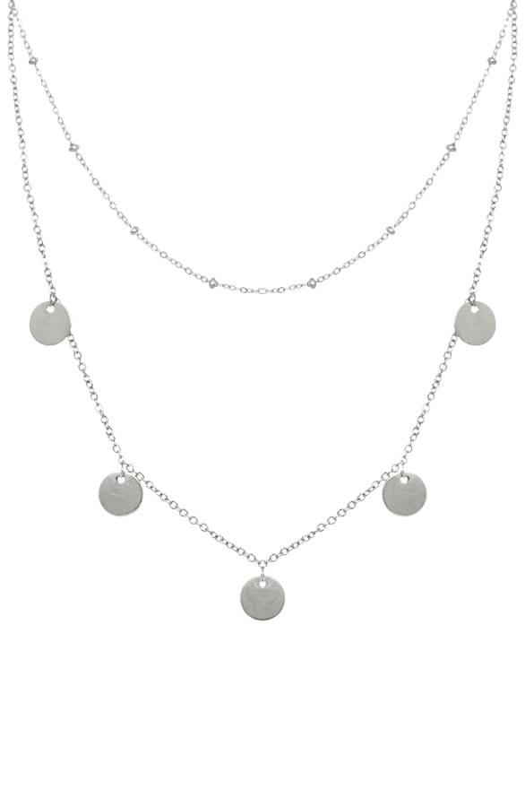 Coins Ketting Dames Zilver – shoparchief, foto 1