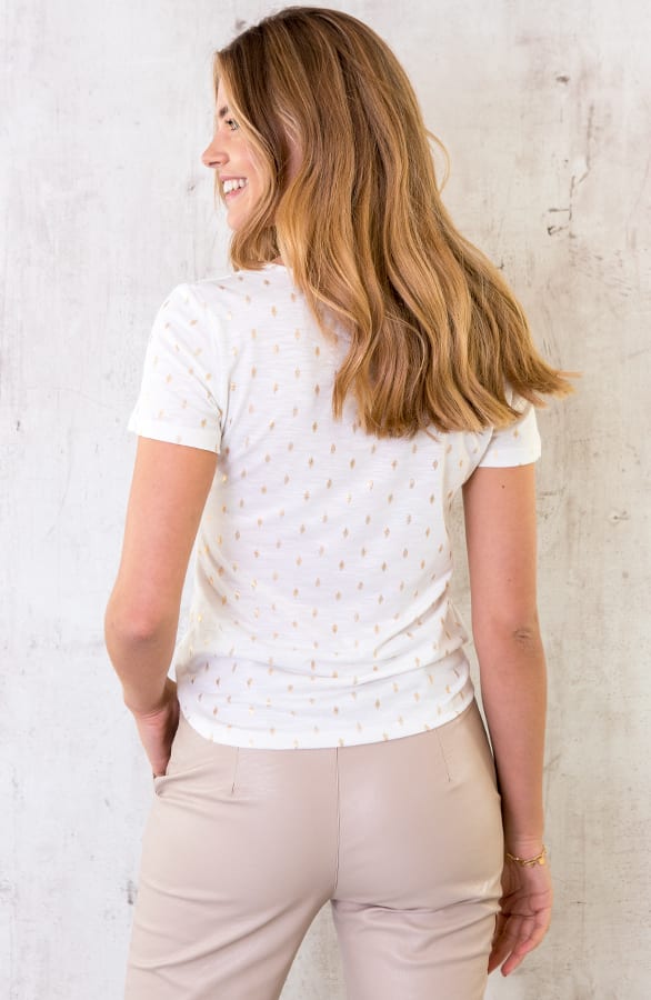 Golden Leaves Top Wit – shoparchief, foto 3