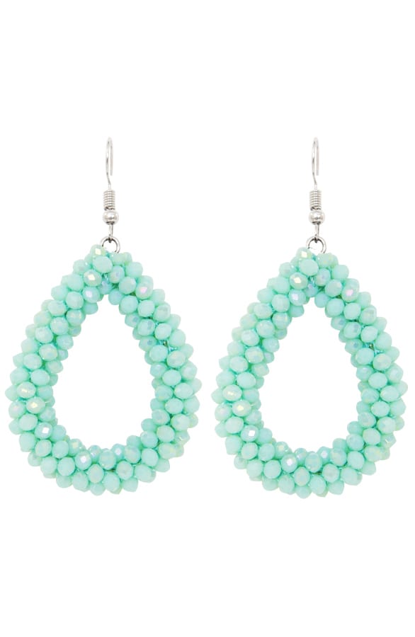 Oval Mint Oorbellen – shoparchief, foto 1
