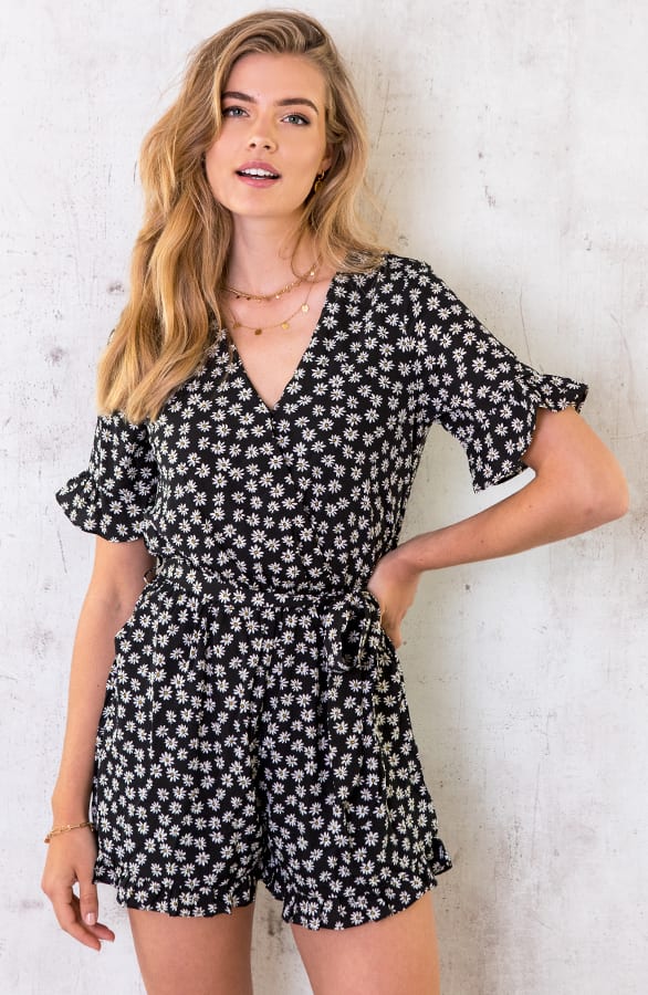 Playsuit Met Bloemen – shoparchief, foto 1