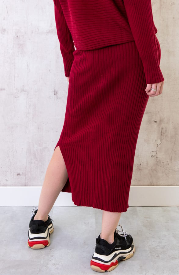 Rok Twinset Bordeaux – shoparchief, foto 6