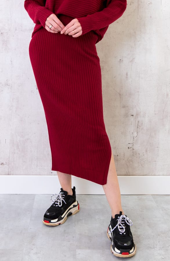 Rok Twinset Bordeaux – shoparchief, foto 5