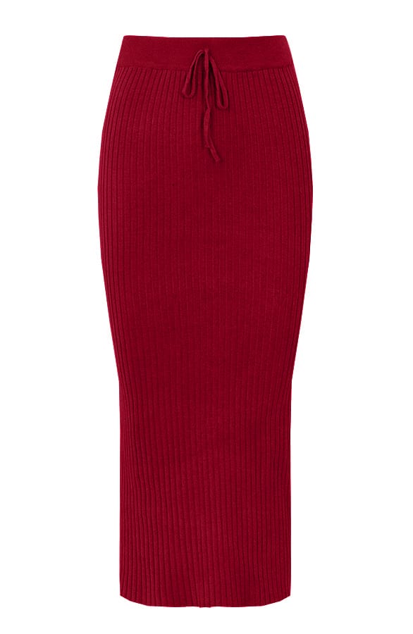 Rok Twinset Bordeaux – shoparchief, foto 1