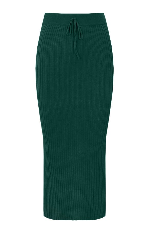Rok Twinset Smaragdgroen – shoparchief, foto 1