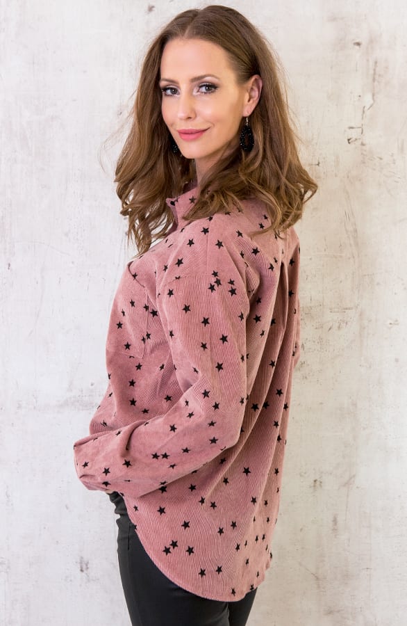 Sterren Blouse Oud Roze – shoparchief, foto 2